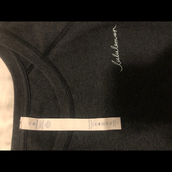 lululemon athletica Sweaters - Charcoal, excellent used condition